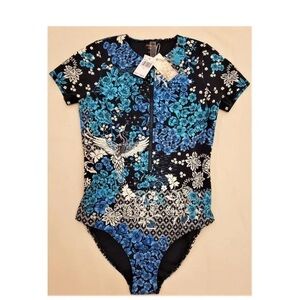 NEW JOHNNY WAS neoprene one piece in multi